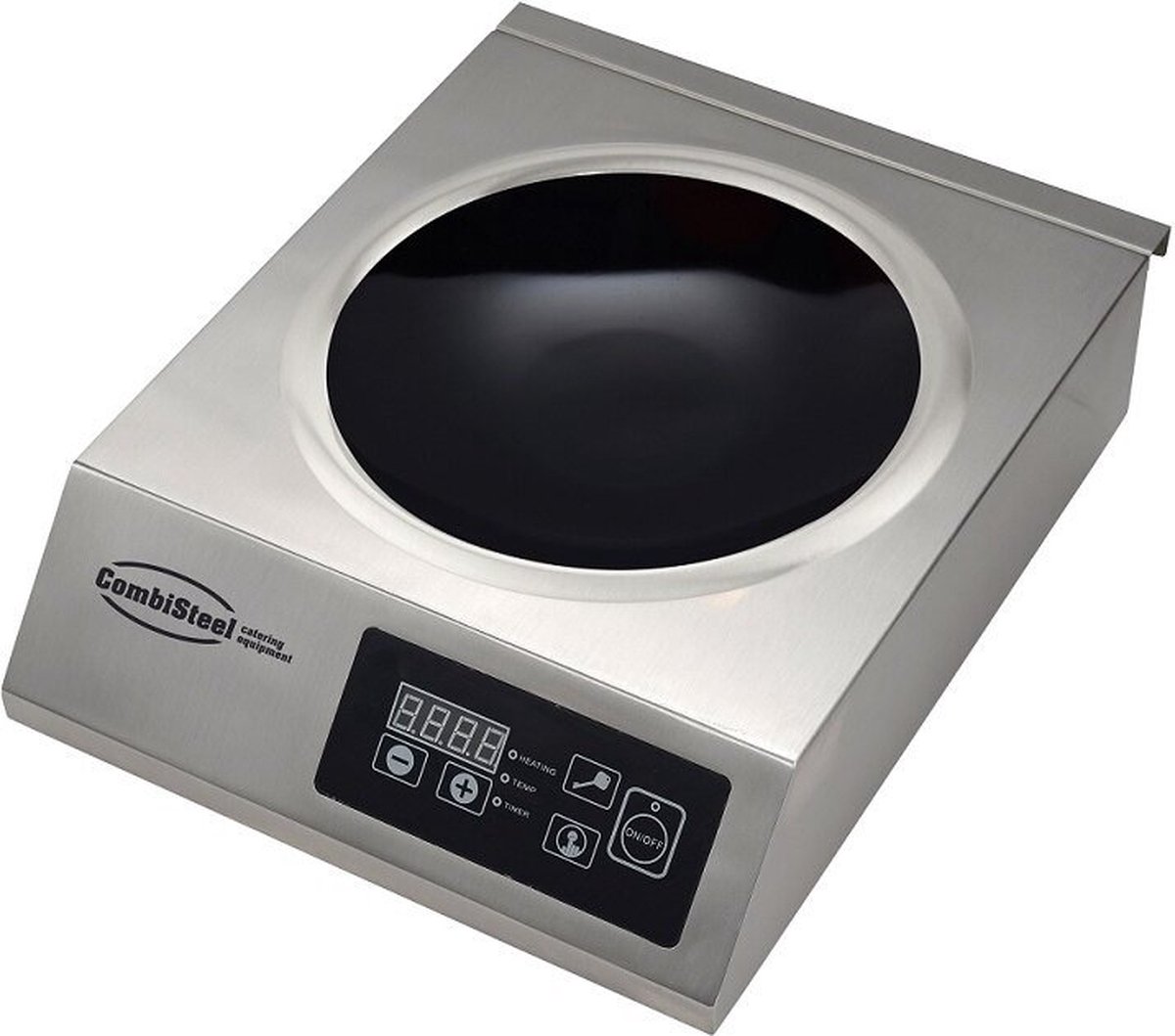 Inductie Wokplaat - CombiSteel 7020.0135 - Horeca