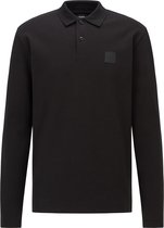 Hugo Boss - Polo LS PSlogo Zwart - M - Comfort-fit