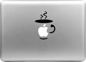 Mobigear Design Sticker Geschikt voor Apple MacBook Air 11 (2010-2016) - Koffie