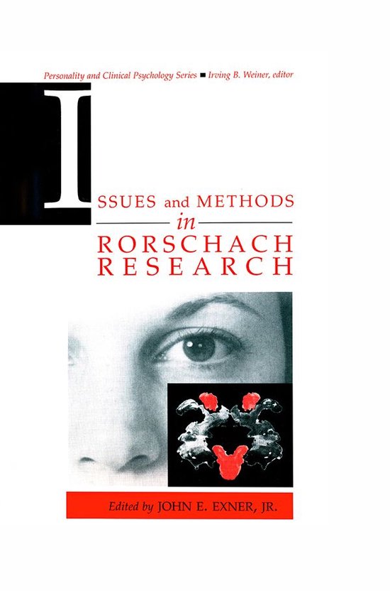 Issues and Methods in Rorschach Research - cover