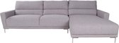 Hoekbank Viola Lounge Sofa Rechts Grijs