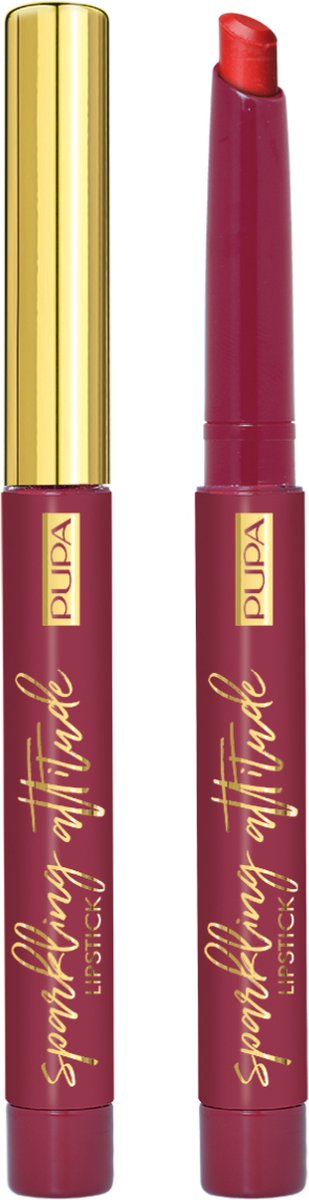 Goedkoopste PUPA Sparkling Attitude Matt Lipstick 001 Precious Cherry