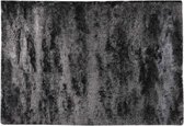 OZAIA Tapijt shaggy DOLCE antraciet - polyester - 120 x 170 cm L 170 cm x H 4 cm x D 120 cm