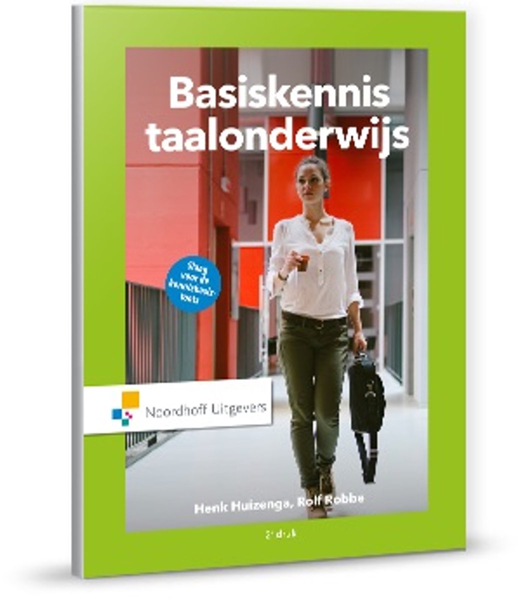 Omslag van Basiskennis taalonderwijs