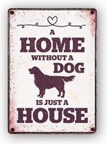 - WAAKBORD HOME WITHOUT DOG 21X15CM