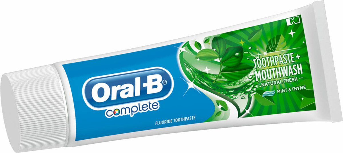 oral b complete fresh toothpaste