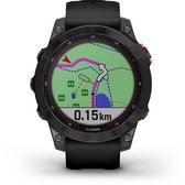 Garmin fenix 7 Solar Multisport Smartwatch - Geavanceerde GPS Tracker - Multisport - 10ATM Waterdicht - 22 dagen batterij -  Slate Gray