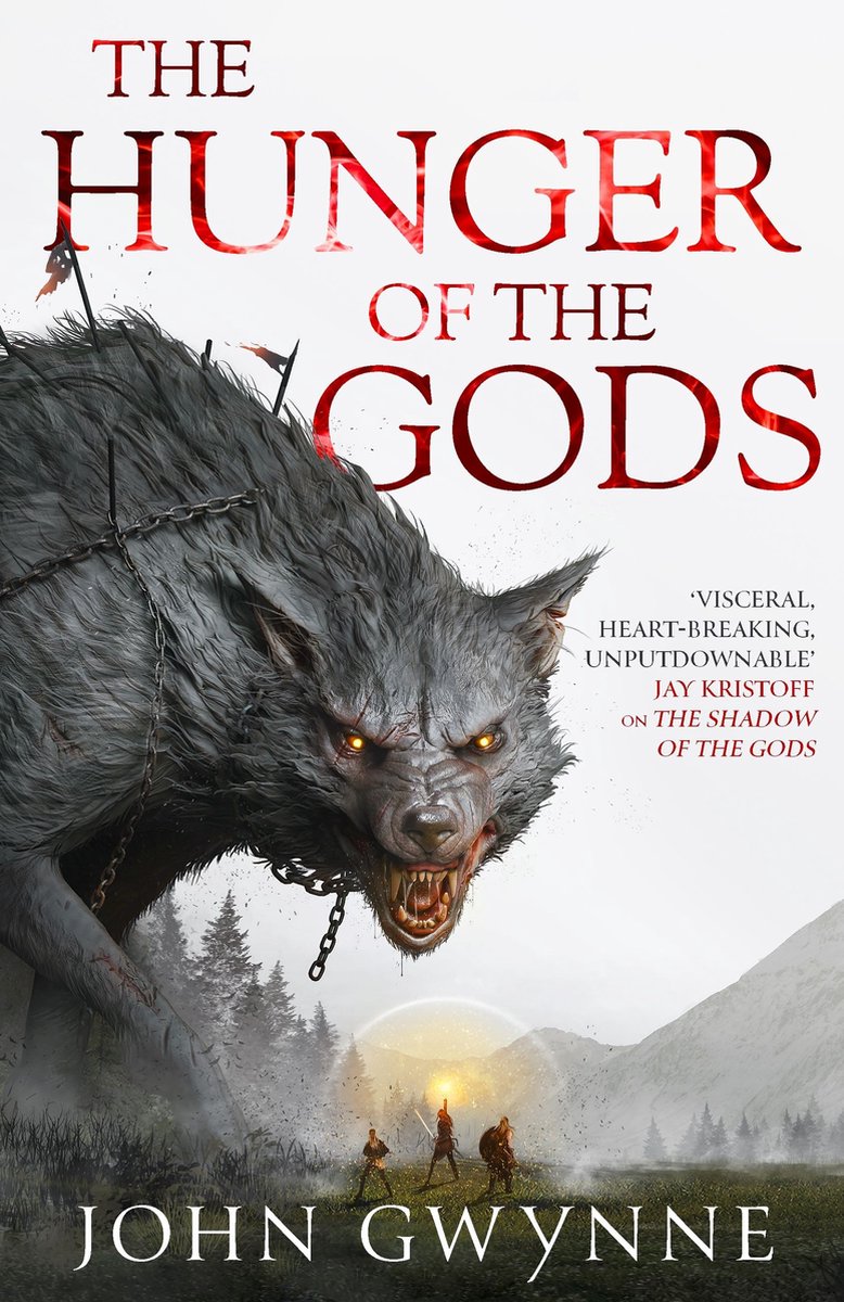 Omslag van The Bloodsworn Saga 2 - The Hunger of the Gods