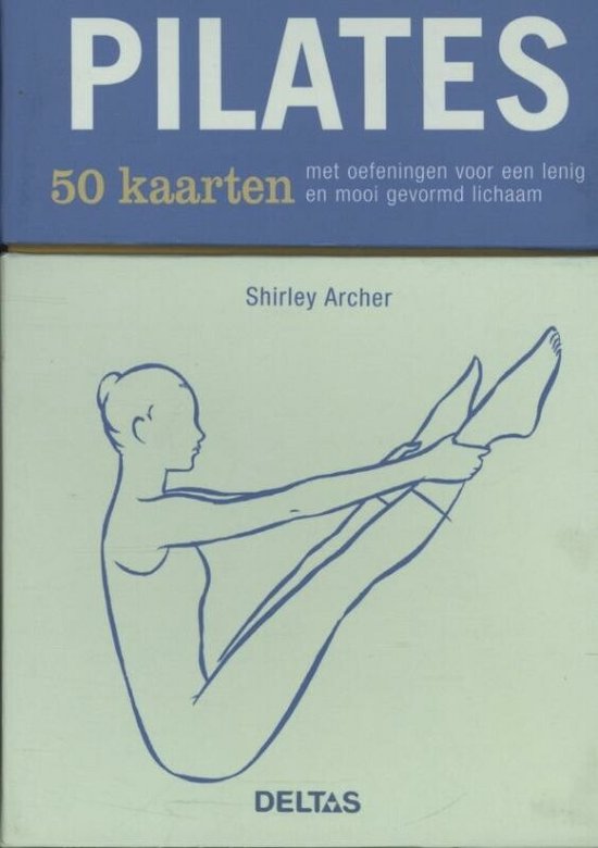 Cover van het boek 'Pilates 50 kaarten' van S. Archer
