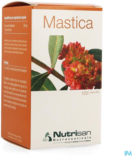 Mastica (Chios Gum Mastic) 500mg x 120 Capsules