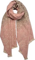 sjaal 65x180cm roze