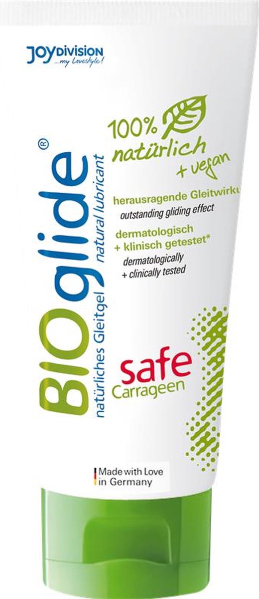 Goedkoopste Joy Division Bioglide Safe Met Carrageen - 100 ml - Glijmiddel