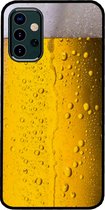 ADEL Siliconen Back Cover Softcase Hoesje Geschikt voor Samsung Galaxy A32 (5G) - Pils Bier