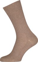 FALKE Sensitive London herensokken - lichtbruin melange (nutmeg melange) - Maat: 47-50