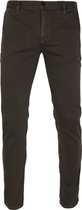 Alberto - Rob T400 Dynamic Chino FX Bruin - Slim-fit - Chino Heren maat W 36 - L 32