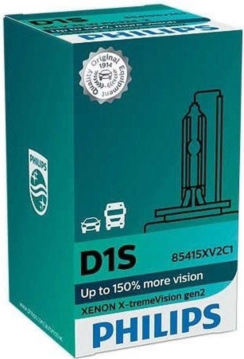 Philips X-tremeVision +150% 4800k D1S - 85415XV2C1