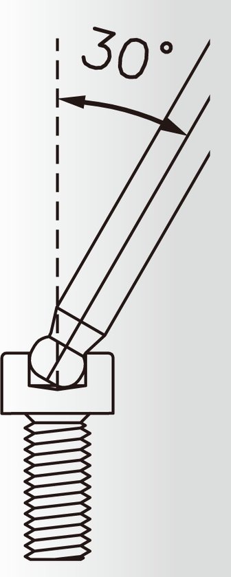 Foto: Twinhead wrench icetoolz 7m30 3 mm inbussleutels