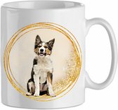 Mok Border Collie 1.1 | Hond| Cadeau| Cadeau | Beker 31 CL