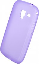 Coque TPU Xccess Samsung Galaxy Ace2 i8160 Transparent Violet