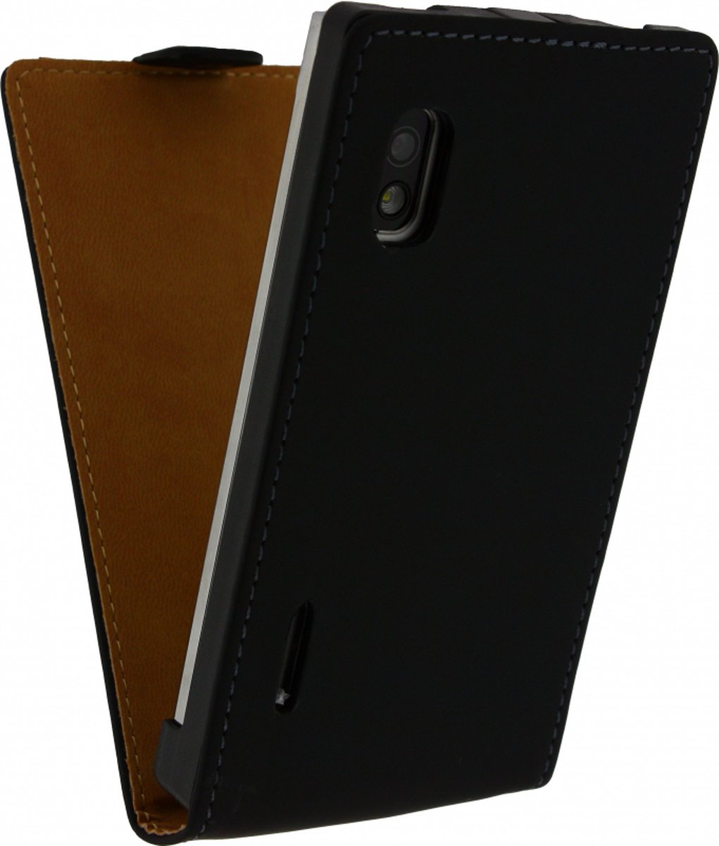 Mobilize Ultra Slim Flip Case LG Optimus L5 E610 Black
