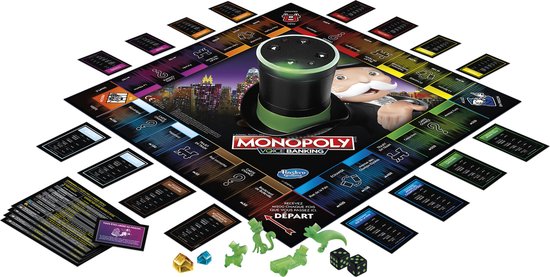 Thumbnail van een extra afbeelding van het spel Monopoly Voice Banking - Jeu de société - Jeu de plateau