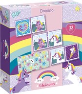 Totum Unicorn Domino spel Eenhoorn 32-delig kaartspel