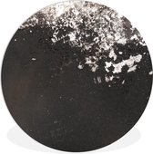 Wall Circle - Wall Circle Indoor - Argent - Rouille - Zwart - ⌀ 150 cm - Peintures Décoration murale - Tableaux Ronds