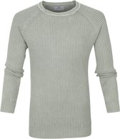 Suitable - Prestige Pullover Cris Groen - Maat XL - Modern-fit
