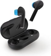 POWERADE-oortelefoon met microfoon Bluetooth TWS - zwart en blauw