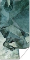 Poster Minéraux - Cristaux - Natuursteen - 60x120 cm