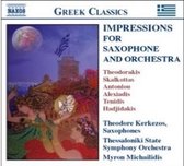 Theodore Kerkezos, Thessaloniki Symphony Orchestra, Myron Michailidis - Tenidis: Works For Saxophone And Orchestra (CD)