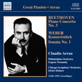 Claudio Arrau, The Philadelphia Orchestra - Piano Concerto No.3/Konzertstuck Op (CD)