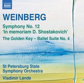 St Petersburg State Symphony Orchestra, Vladimir Lande - Weinberg: Symphony No. 12 'In Memoriam D. Shostakovich', The Golden Key - Ballet Suite No. 4 (CD)