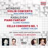 Benjamin Schmid - Claire Huangci - Harriet Krijgh - Violin Concerto - Piano Fantasy - Cello Concerto (CD)