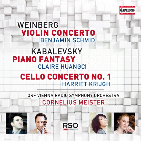 Benjamin Schmid - Claire Huangci - Harriet Krijgh - Violin Concerto - Piano Fantasy - Cello Concerto (CD)