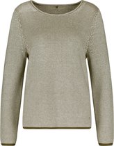 GERRY WEBER Dames Trui met structuur, van organic cotton