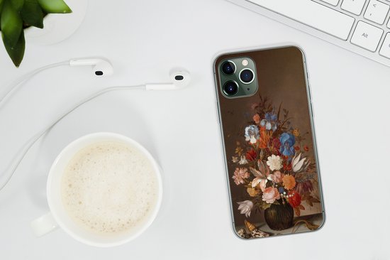 Coque iPhone 11 Pro Max - Nature morte aux fleurs - Art - Maîtres anciens - Siliconen