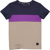 Levv jongens t-shirt Valerio Grey Midnight