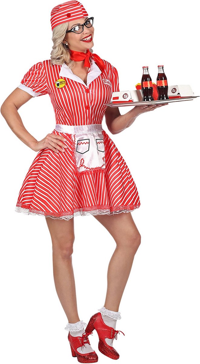 Costume de serveuses et de femme de chambre | Serveur American Diner |  Femme | XS |... | bol.com