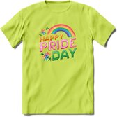 Pride Day | Pride T-Shirt | Grappig LHBTIQ+ / LGBTQ / Gay / Homo / Lesbi Cadeau Shirt | Dames - Heren - Unisex | Tshirt Kleding Kado | - Groen - M