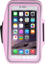 Apple iPhone 7 Plus Hoesje - Mobigear - Serie - Neopreen Sportarmband - Roze - Hoesje Geschikt Voor Apple iPhone 7 Plus