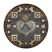 Christian Lacroix Atout Couer Round Lacquer Tray