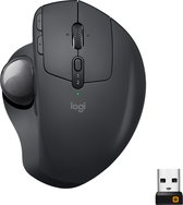 Logitech MX Ergo - Draadloze Ergonomische Trackball Muis - Zwart