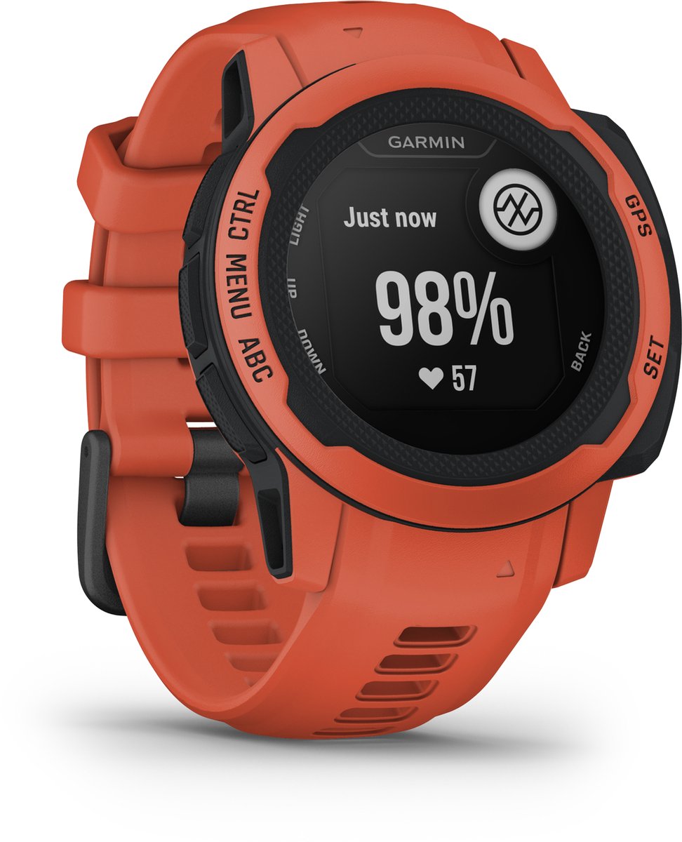 Afbeelding 2 van Garmin Instinct 2S Smartwatch GPS Rood