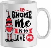 Mok 'Valentines hugs & kisses' | Gnome| Valentijn | Valentine | Kadootje voor hem| Kadootje voor haar | Liefde