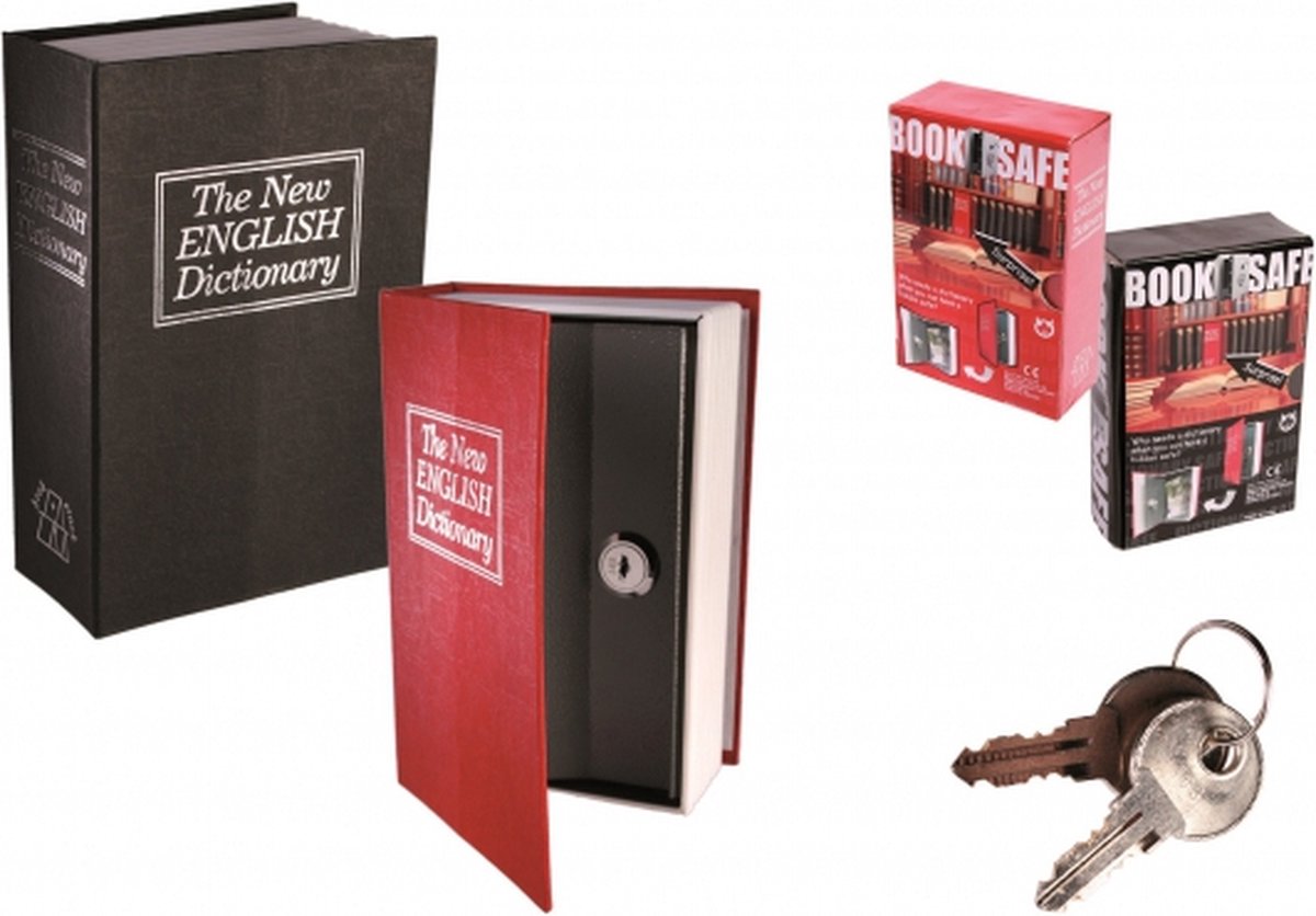 Decopatent® Book Safe L - Secret Safe - Book Safe - Book Safe
