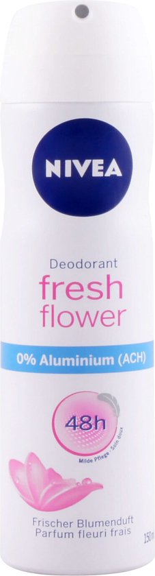NIVEA Fresh Flower Atomizer 0% aluminium - voor vrouwen - 150 ml - NIVEA