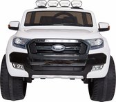 Elektrische Kinderauto Ford Ranger F650 4x4 Wit 2 persoons 24V MP4 Scherm Met Afstandsbediening FULL OPTION