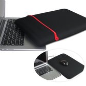 Laptop Sleeve 15 inch - Zwart 15/15,6 insch - Macbook - Laptophoes - Waterdicht - Universeel -