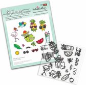 Tropical Fever Clear Stamps (PD8195)